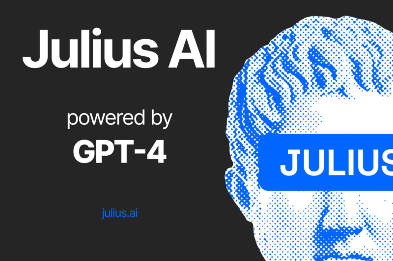 Julius AI powered by GPT-4 artificial intelligence platform for data analysis